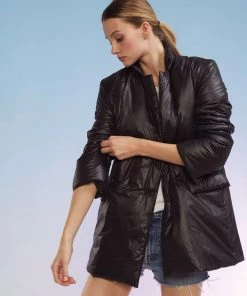 Cynthia Rowley Tops Puffy Blazer