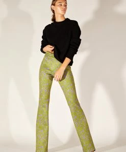 Cynthia Rowley Bottoms Bonded Fit And Flare Pant
