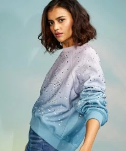 Cynthia Rowley Tops Rhinestone Jumper