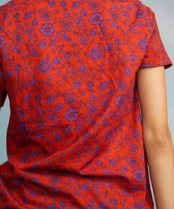 Cynthia Rowley Rylan Printed Tee Tops