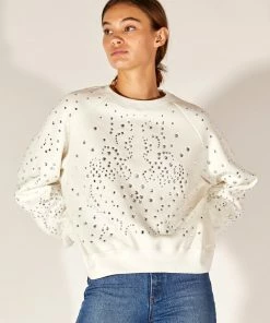 Cynthia Rowley Tops Rhinestone Jumper