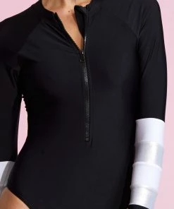 Cynthia Rowley Metallic Striped Surfsuit 12 Cynthia Rowley Metallic Striped Surfsuit