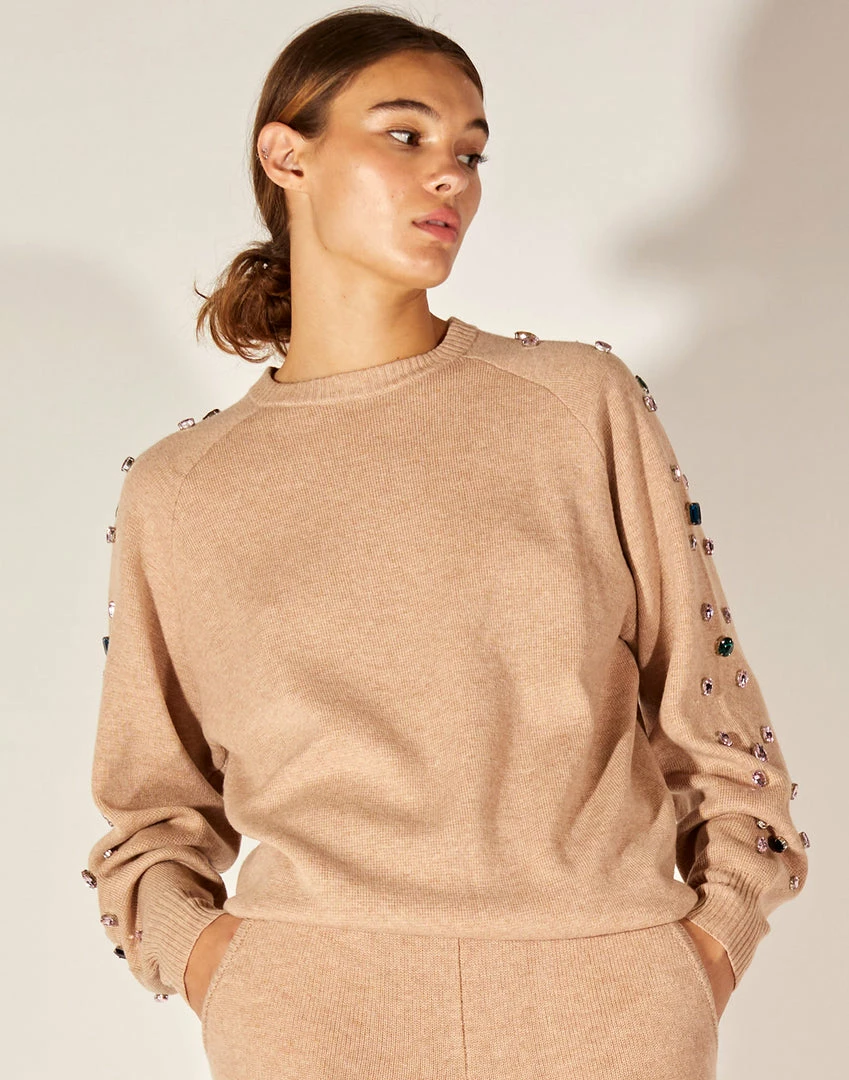 Cynthia Rowley Tops Aspen Rhinestone Sweater 1 Cynthia Rowley Tops Aspen Rhinestone Sweater