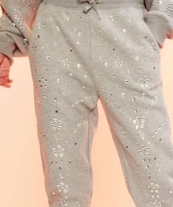 Cynthia Rowley Crystal Sweatpants