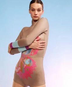 Cynthia Rowley Butterfly Wetsuit Surf & Swim