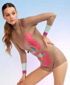 Cynthia Rowley Butterfly Wetsuit Surf & Swim