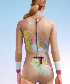 Cynthia Rowley Butterfly Wetsuit Surf & Swim