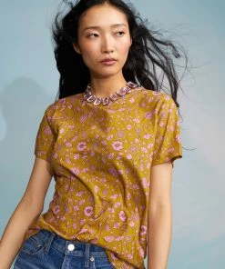 Cynthia Rowley Rylan Printed Tee