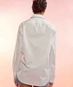 Cynthia Rowley Crystal Button Down Shirt Tops