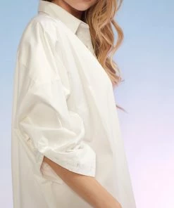 Cynthia Rowley Oversized Shirt Dress