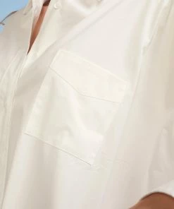 Cynthia Rowley Oversized Shirt Dress