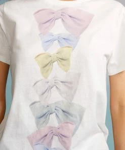 Cynthia Rowley Rylan Printed Tee Tops