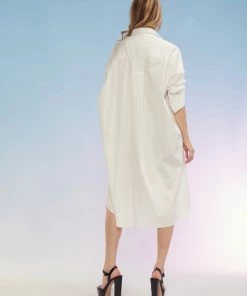 Cynthia Rowley Oversized Shirt Dress