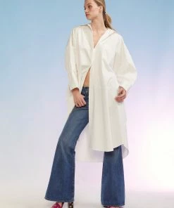 Cynthia Rowley Oversized Shirt Dress