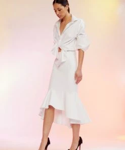 Cynthia Rowley Bonded Mermaid Skirt