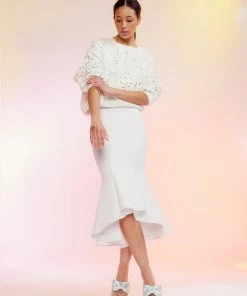 Cynthia Rowley Bonded Mermaid Skirt