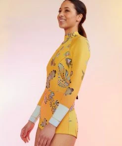 Cynthia Rowley Surf & Swim Sunrise Paisley Wetsuit