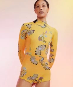 Cynthia Rowley Surf & Swim Sunrise Paisley Wetsuit 7 Cynthia Rowley Surf & Swim Sunrise Paisley Wetsuit