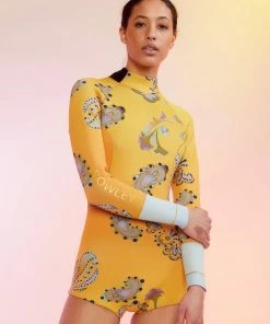 Cynthia Rowley Surf & Swim Sunrise Paisley Wetsuit