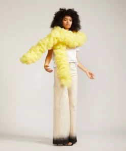 Cynthia Rowley Tulle Boa